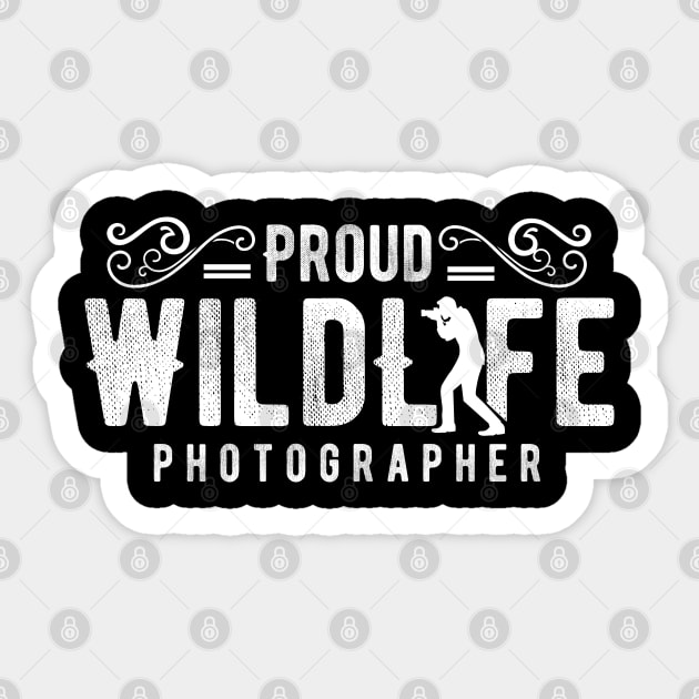 Tour Wildlife Photographer Wilderness Animals Photography Sticker by dr3shirts